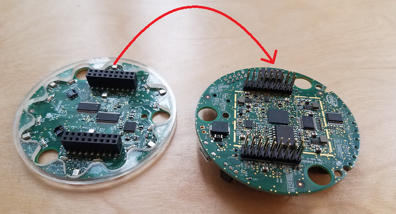 Connect Mic PCB to DSP PCB